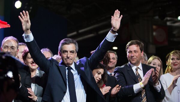 Кандидат в президенты Франции от партии Республиканцев Франсуа Фийон. Архивное фото