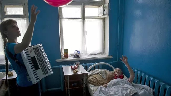 Волонтеры. Архивное фото