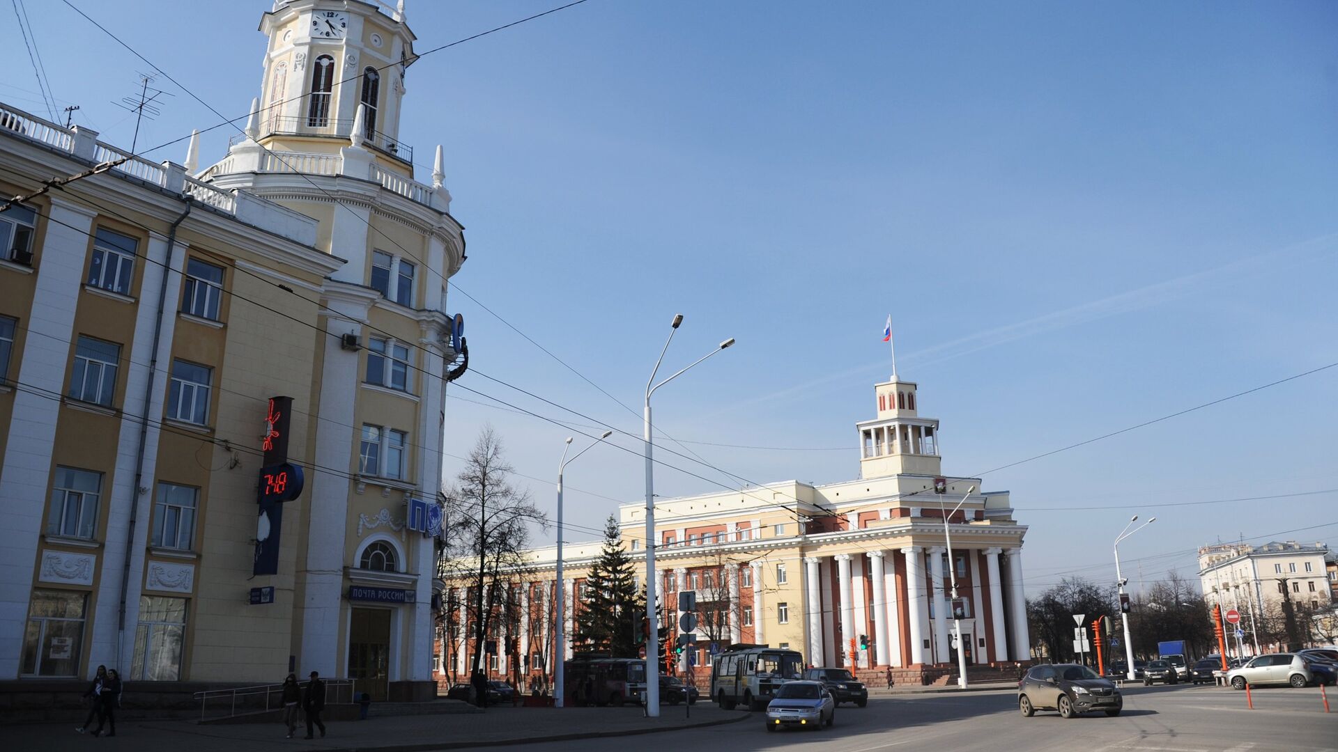 Площадь Советов в Кемерово - РИА Новости, 1920, 24.07.2023