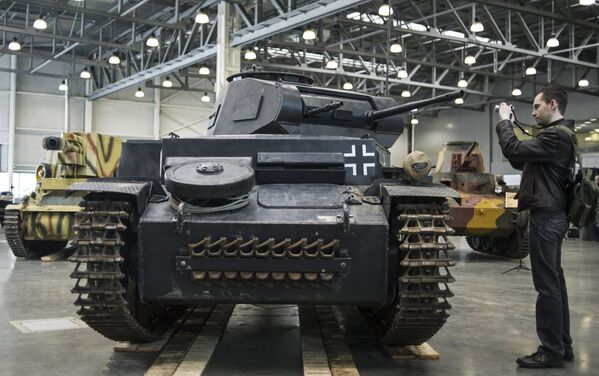 Немецкий легкий танк времен Второй мировой войны PzKpfw II