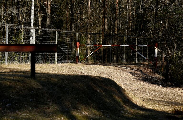 Литовско-белорусская граница. 24 марта 2017 года 