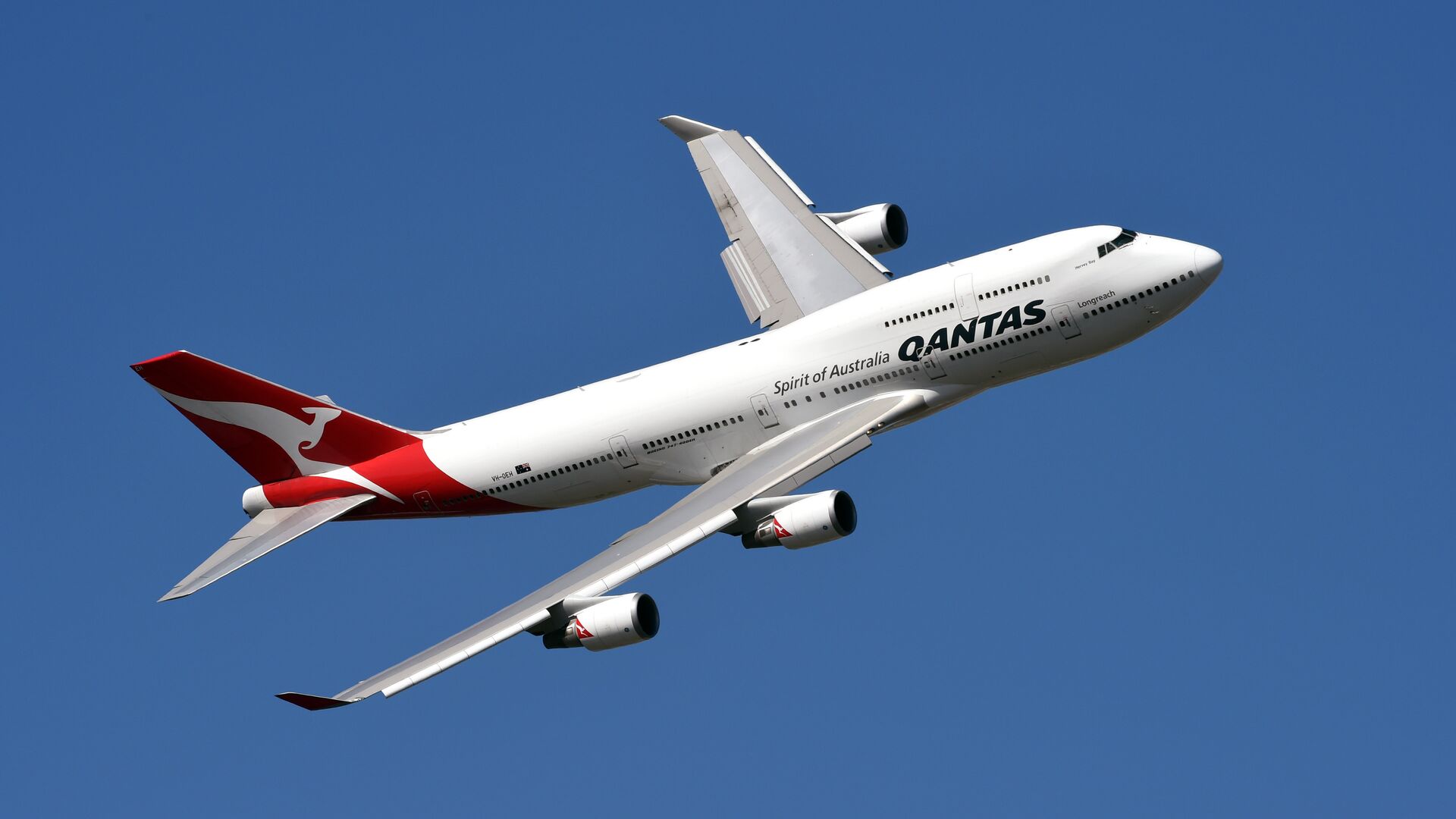 Самолет Боинг-747 авиакомпании Qantas - РИА Новости, 1920, 04.03.2021