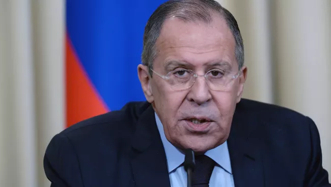 Министр иностранных дел РФ Сергей Лавров. Архивное фото