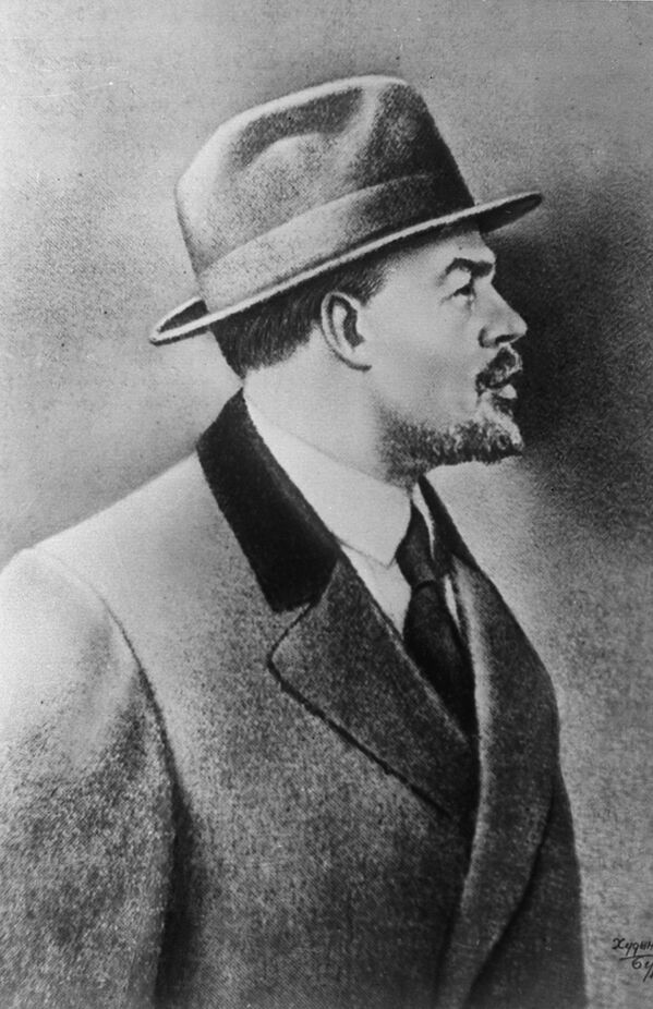 Владимир Ильич Ленин в Стокгольме. 1917 год