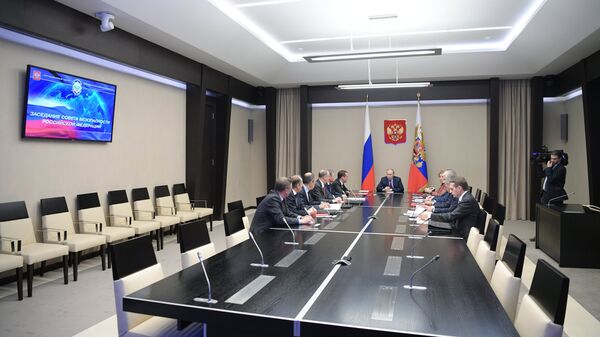 Совещание с постоянными членами Совета безопасности РФ