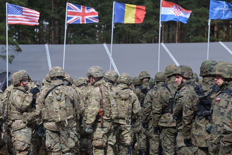 Флаги стран НАТО
