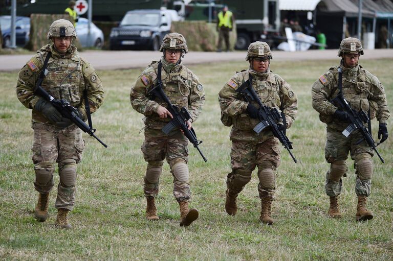 Американские военные в Польше