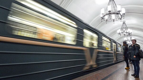 На станции московского метро. Архивное фото