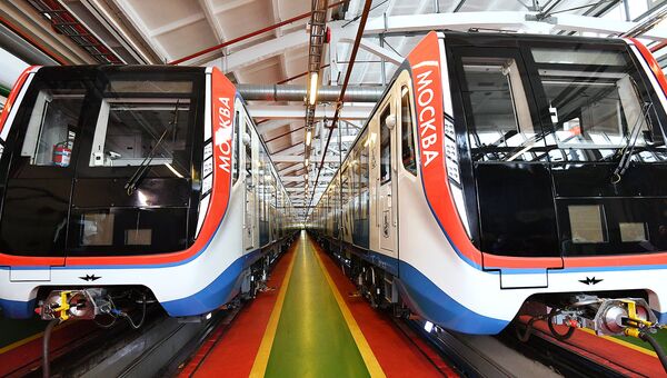 Новые поезда Москва перевезли около 400 тысяч пассажиров метро. Архивное фото