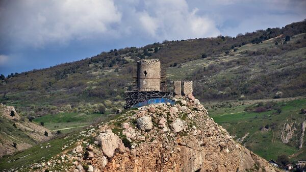 Генуэзская крепость Чембало на территории Балаклавы