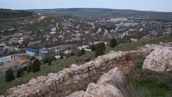 Генуэзская крепость Чембало на территории Балаклавы. Архивное фото