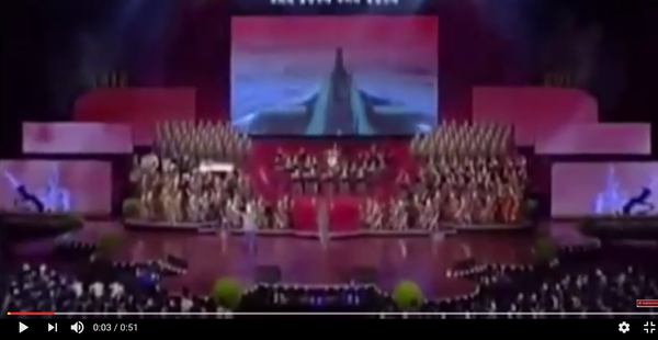 КНДР показала видео, имитирующее ракетный удар по США КНДР показала видео, имитирующее ракетный удар по США