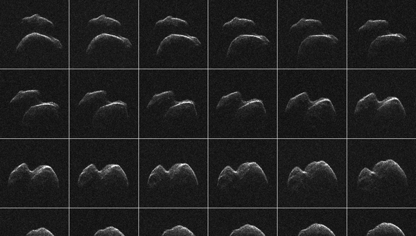 Радарные снимки астероида 2015 JO25, который в среду сблизится с Землей