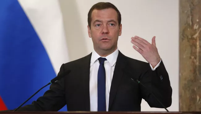 Премьер-министр РФ Дмитрий Медведев. Архивное фото
