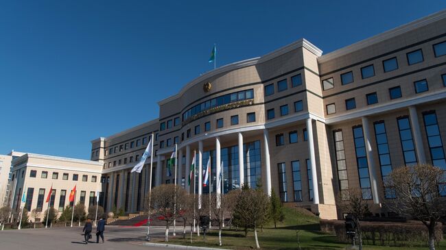Здание Министерства иностранных дел Республики Казахстан в Астане. Архивное фото