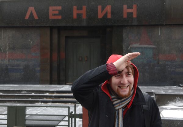 У мавзолея на Красной площади У мавзолея на Красной площади