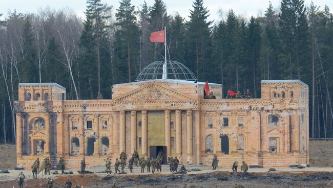 Военно-историческая реконструкция Штурм Берлина