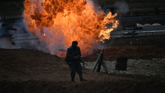 Военно-историческая реконструкция Штурм Берлина