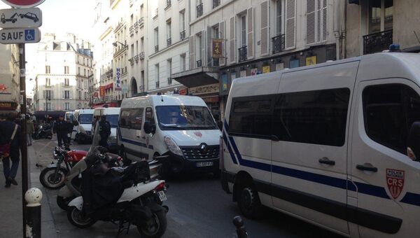 Машины полиции в Париже
