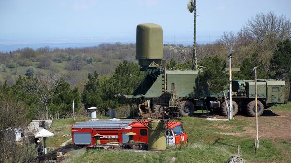Мобильная РЛС обзорного типа с радиолокационной станцией в Крыму