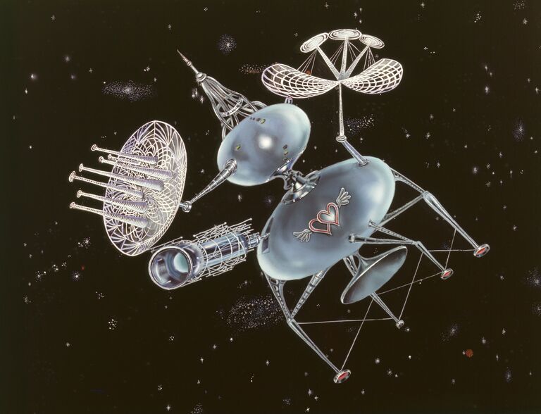 Кадр из мультфильма Федора Хитрука и Марии Мотрук Дарю тебе звезду