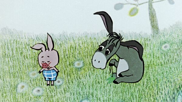 Кадр из мультфильма Винни-Пух и день забот, 1972 год 