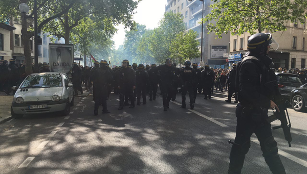 Беспорядки в Париже 1 мая