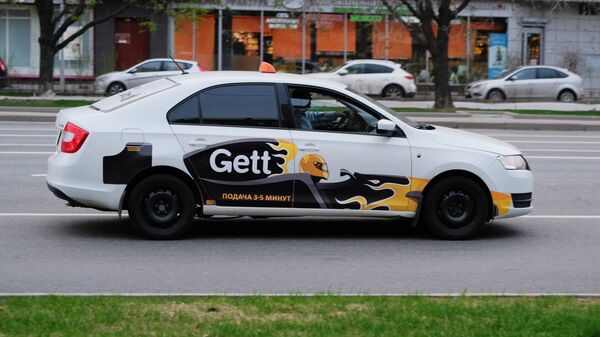 Автомобиль службы такси Gett. Архивное фото