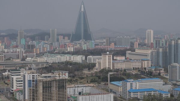 Вид на Пхеньян. Архивное фото