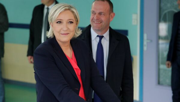 Второй тур президентских выборов во Франции. Марин Ле Пен. 7 мая 2017