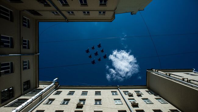 Празднование Дня Победы в Москве. Архивное фото