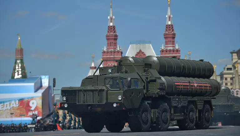 Генеральная репетиция военного парада, посвящённого 72-й годовщине Победы в ВОВ