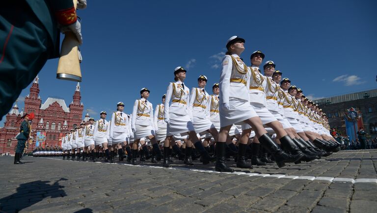 Генеральная репетиция военного парада, посвящённого 72-й годовщине Победы в ВОВ