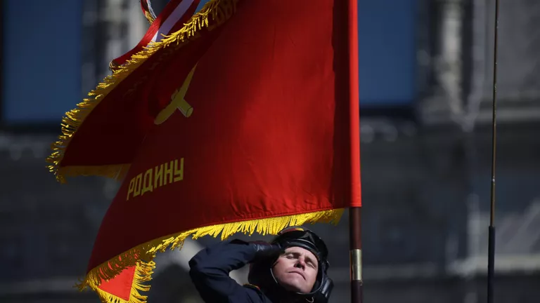 Генеральная репетиция военного парада, посвящённого 72-й годовщине Победы в ВОВ