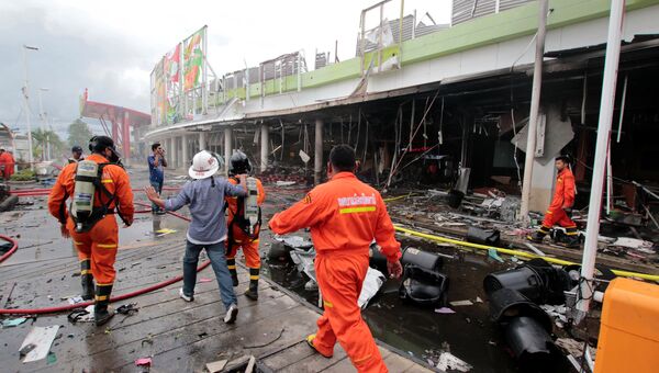 Последствия взрывов в Таиланде. Архивное фото