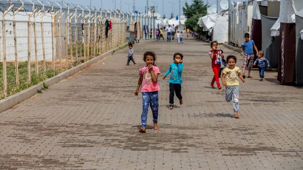 Лагерь для беженцев в Килисе, Турция. Архивное фото