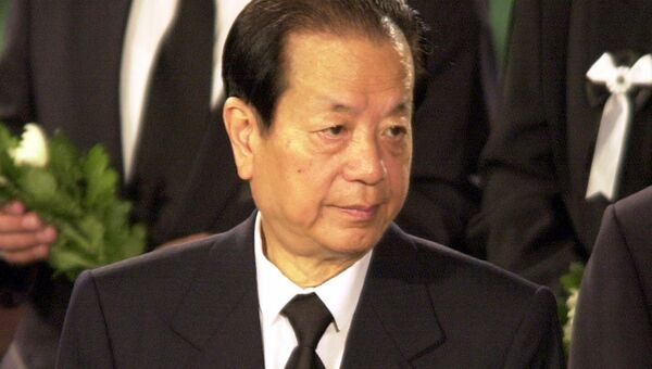 Бывший вице-премьер Госсовета КНР Цянь Цичэнь. Архивное фото