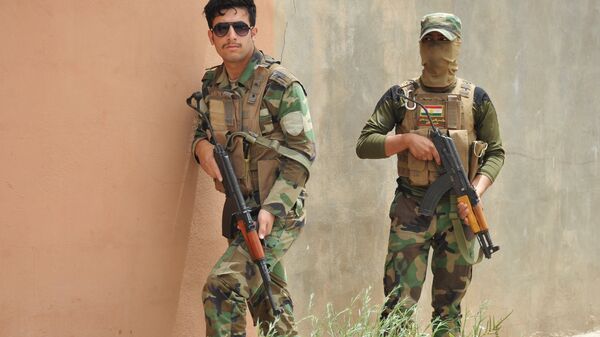 Военнослужащие курды. Архивное фото