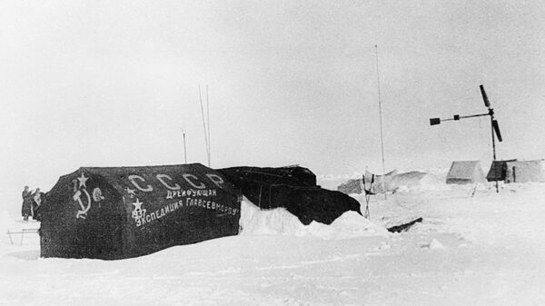 Северный полюс-1 - первая в мире советская полярная научно-исследовательская дрейфующая станция