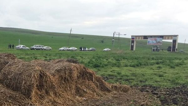 На месте нападения на пост полиции в Малгобекском районе Ингушетии