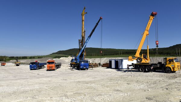 Старт строительства федеральной трассы Таврида в Крыму