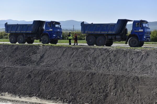 Старт строительства федеральной трассы Таврида в Крым Старт строительства федеральной трассы Таврида в Крым