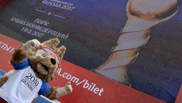 Открытие Парка Кубка конфедераций 2017 в Казани. Архивное фото