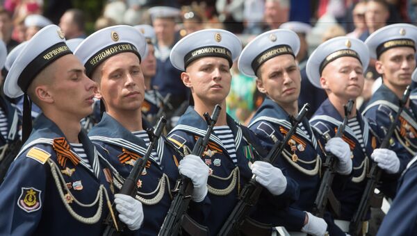 Парад Победы в Крыму. Архивное фото