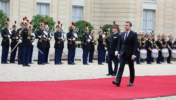 Инаугурация избранного президента Франции Э. Макрона. Архивное фото