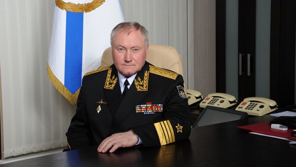 Главнокомандующий ВМФ России Адмирал Владимир Королев. Архивное фото