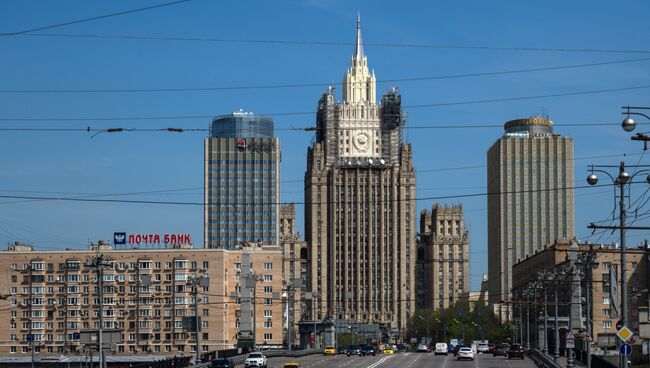 Здание Министерство иностранных дел РФ. Архивное фото