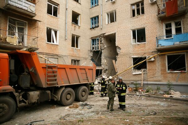 Взрыв бытового газа в жилом доме в Волгограде