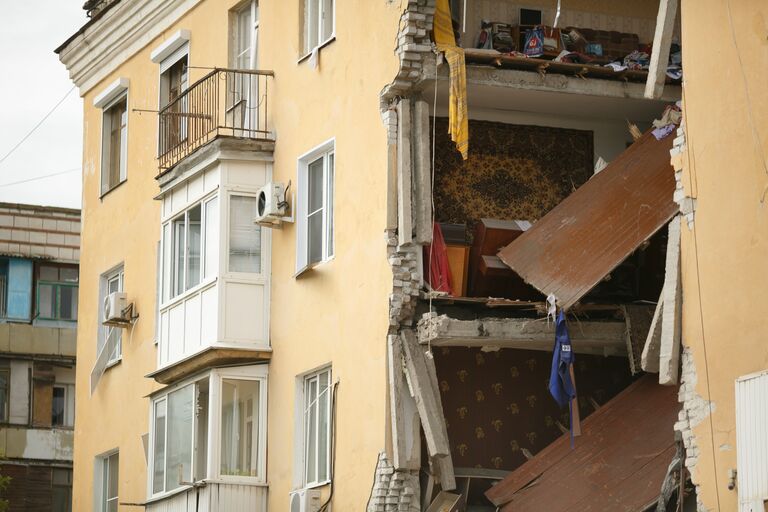 Взрыв бытового газа в жилом доме в Волгограде