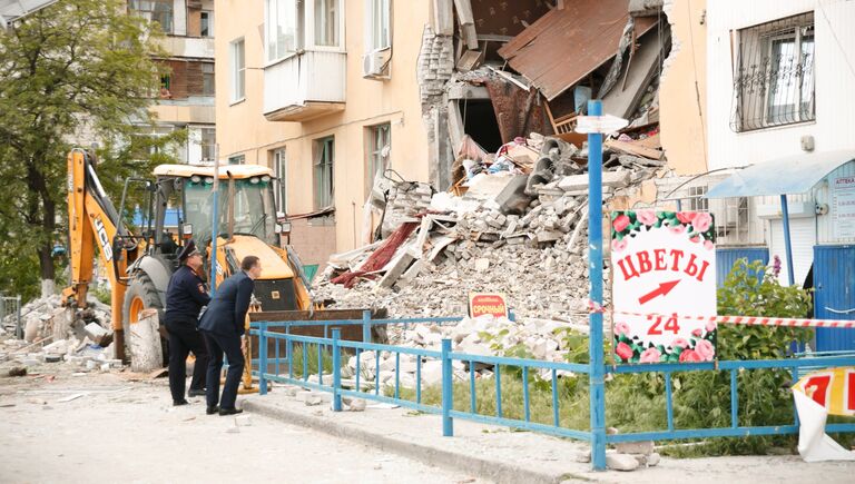 Взрыв бытового газа в жилом доме в Волгограде